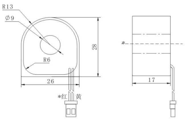 TR2120-1 Ultramicro current transformer TR2120-1 Ultramicro current transformer